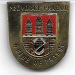 значок официального экскурсовода в Праге